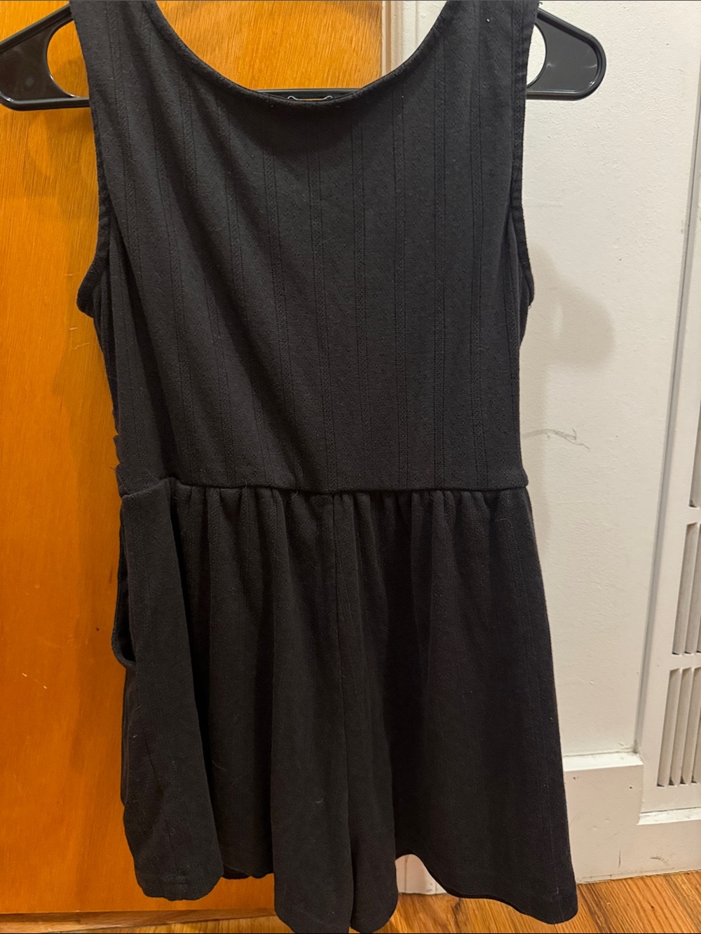 Gilli Black Sleeveless Wrap Romper - Picture 4 of 4